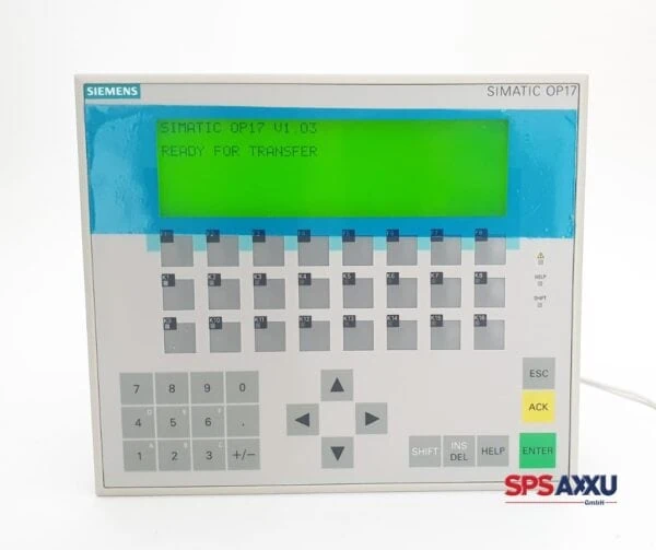 SIEMENS Simatic OP17-DP  6AV3 617-1JC20-0AX1  6AV3617-1JC20-0AX1 – Bild 4