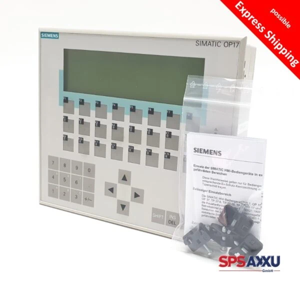 SIEMENS Simatic OP17  6AV3 617-1JC20-0AX1 6AV3617-1JC20-0AX1  E:5