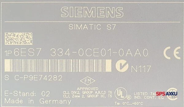 SIEMENS Simatic S7 6ES7 334-0CE01-0AA0  6ES7334-0CE01-0AA0 – Bild 3