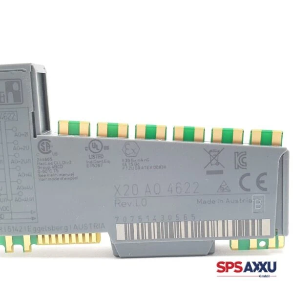 B&R Automation X20 AO 4622 X20AO4622 Analog Output Modul Ausgangsmodul – Bild 3