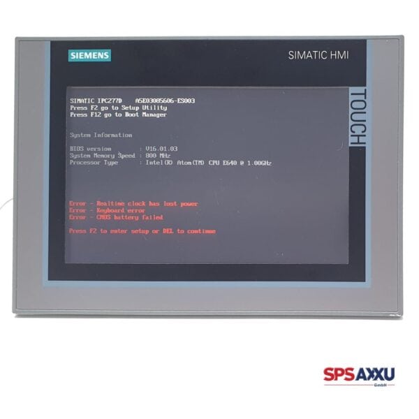 SIEMENS Simatic HMI IPC277D  6AV7881-2AB00-2BA0  6AV7 881-2AB00-2BA0 – Bild 3
