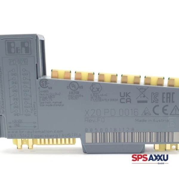 B&R Automation X20 PD 0016  X20PD0016  Rev.F0 – Bild 4