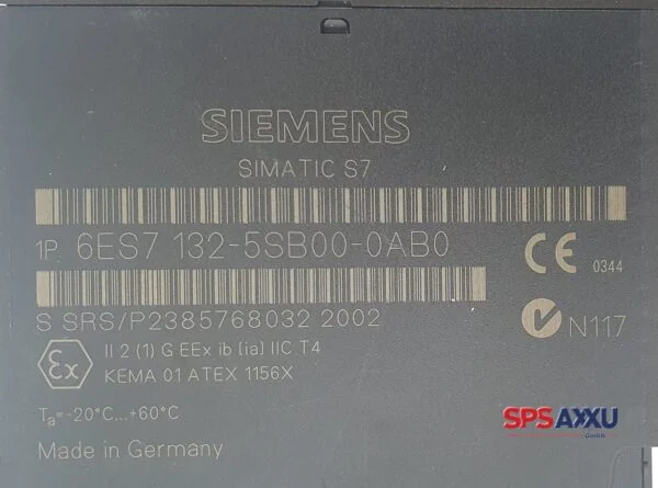 SIEMENS Simatic S7  6ES7 132-5SB00-0AB0  6ES7132-5SB00-0AB0 Digital Output  E:1 – Bild 4