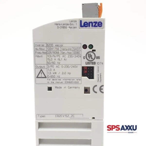 LENZE 8200 Vector E82EV152_2C Frequenzumrichter Inverter – Bild 4