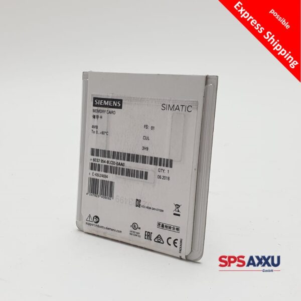 SIEMENS Simatic 6ES7 954-8LC03-0AA0 6ES7954-8LC03-0AA0 MEMORY CARD 4MB