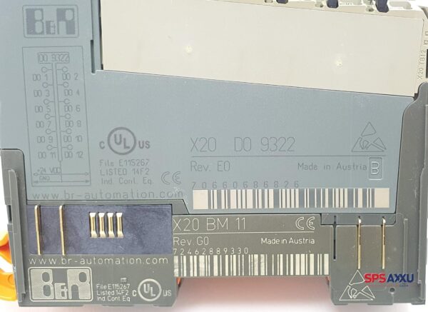 B&R Automation X20 PS 2100 X20 CP1484 1x X20PS2100  3x  X20Di 9371 2x. X20DO 9322 – Bild 3