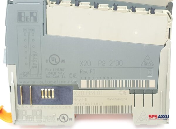 B&R Automation X20 PS 2100 X20 CP1484 1x X20PS2100  3x  X20Di 9371 2x. X20DO 9322 – Bild 2