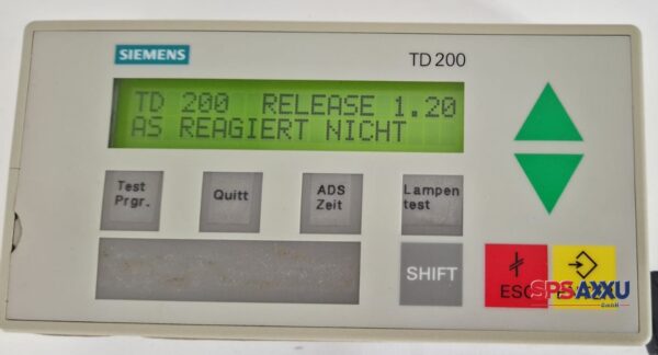 SIEMENS Simatic TD 200 6ES7272-0AA00-0YA0 6ES7 272-0AA00-0YA0 Membrane Keyboard – Bild 3