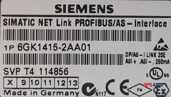 SIEMENS Simatic NET Link 6GK1415-2AA01 Profibus/AS-Interface – Bild 2