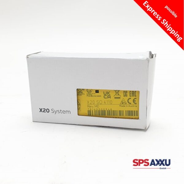 B&R X20SO4110 Digital Output Module X20 SO4110