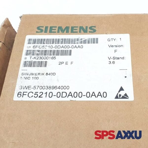 Siemens Sinumerik 840D 6FC5210-0DA00-0AA0  6FC5 210-0DA00-0AA0  E: F – Bild 3