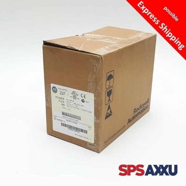 ALLEN-BRADLEY POWER FLEX 4M Inverter 22F-A4P2N113 Series A 0,75kW