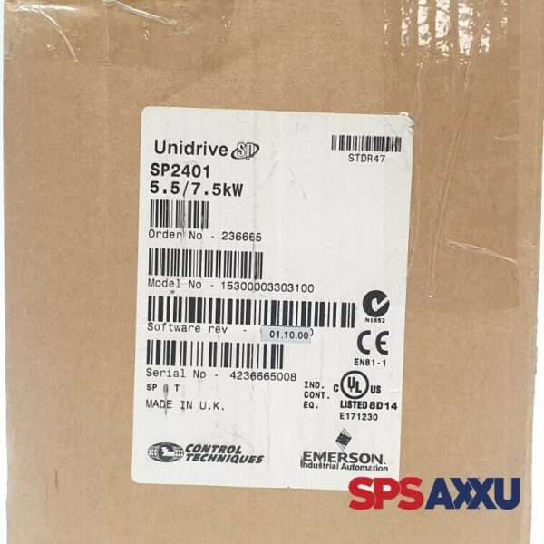 Control Techniques Emerson Unidrive SP2401 5.5 7.5 kW Frequenzumrichter Inverter – Bild 4