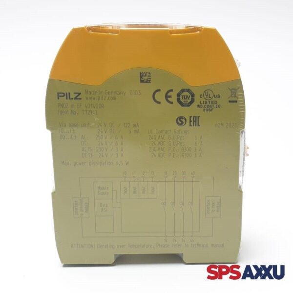 PILZ PNOZ m EF 4DI4DOR 772143  Sicherheitsrelais – Bild 4