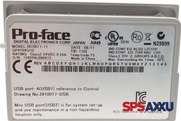 Pro-face Touch Panel GP4104G1D PFXGP4104G1D Display – Bild 5