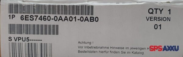 SIEMENS Simatic S7 Anschaltebaugruppe  6ES7 460-0AA01-0AB0  6ES7460-00AA01-0AB0 – Bild 3