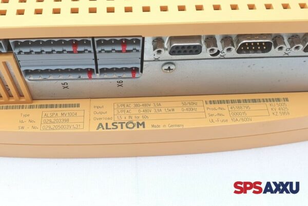 ALSTOM ALSPA MV1004 Frequenzumrichter Inverter 1,5kW + Montage Kit Beipack - Image 5