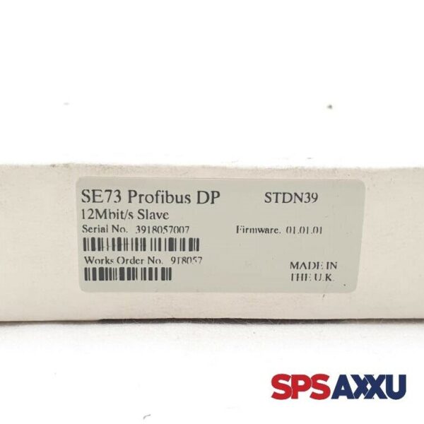 Control Techniques SE73 Interface Profibus DP  Firmware 01.01.01 STDN39 – Bild 4
