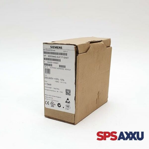 SIEMENS Micromaster 440 6SE6440-2UC17-5AA1 Frequenzumrichter Inverter 0,75kW – Bild 3
