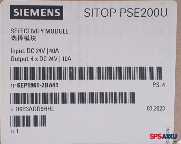 SIEMENS Simatic S7 SITOP PSE200U  6EP1961-2BA41  6EP19612BA41  PS:4 – Bild 3