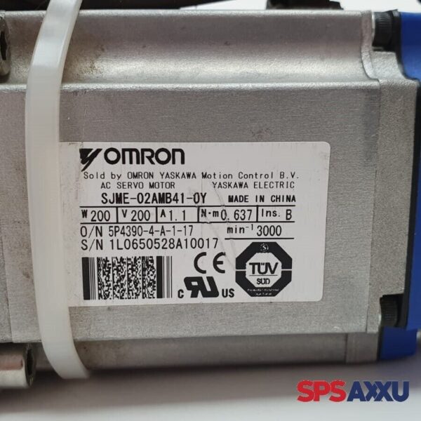 Servomotor Omron Yaskawa SJME-02AMB41-0Y + ZF Getriebe PGE25/1 PGE002-HAJ007-1A0 – Bild 6