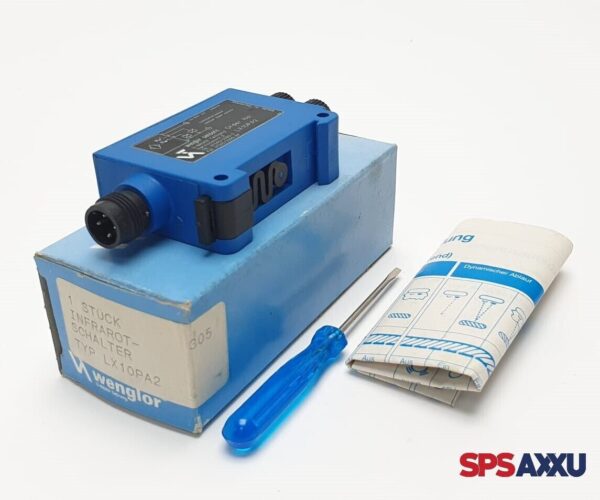 WENGLOR Infrarotschalter LX10PA2 Glasfaser-Verstärker Lichtleitersensor Infrarot – Bild 3