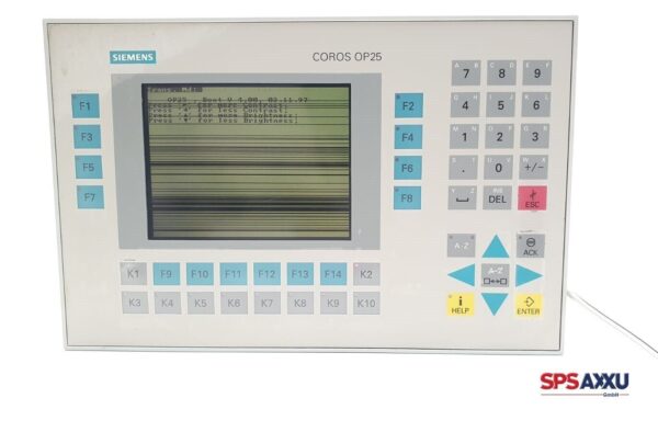 SIEMENS Operator Panel Coros OP 25/A 6AV3525-1EA01-0AX0  6AV3 525-1EA01-0AX0 A08 – Bild 4