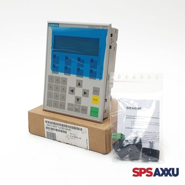 SIEMENS Simatic Operator Panel OP 7-DP 6AV3 607-1JC20-0AX1  6AV3607-1JC20-0A E:6 – Bild 3