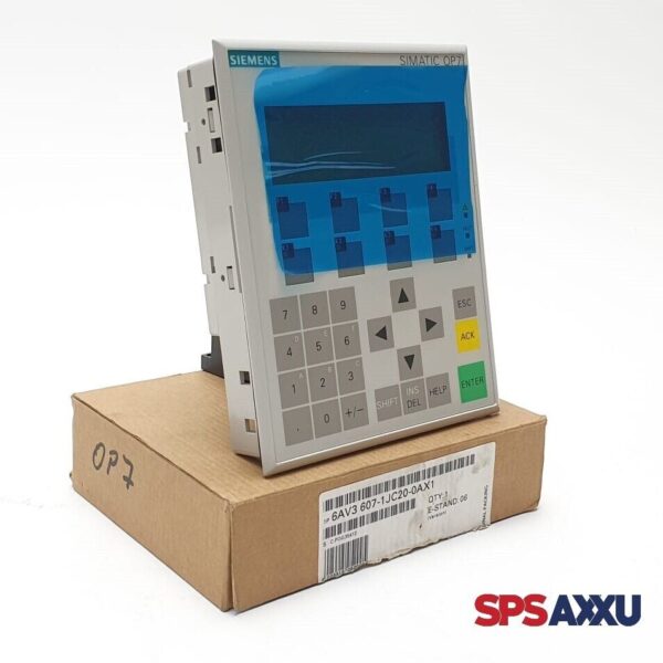 SIEMENS Simatic Operator Panel OP 7-DP 6AV3 607-1JC20-0AX1  6AV3607-1JC20-0A E:6 – Bild 4