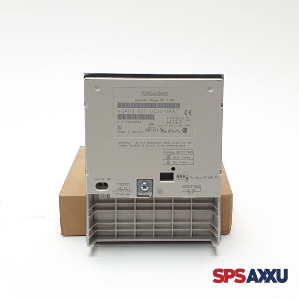 SIEMENS Simatic Operator Panel OP 7-DP 6AV3 607-1JC20-0AX1  6AV3607-1JC20-0A E:6 – Bild 5