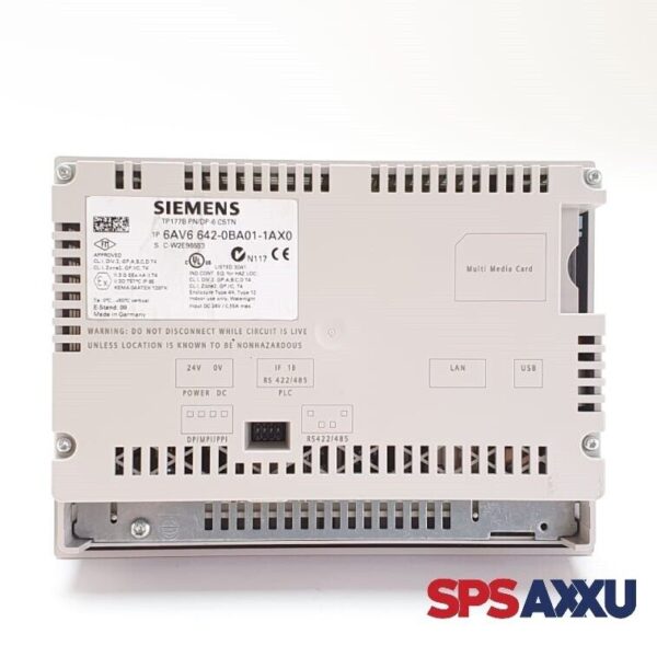 SIEMENS Simatic Panel  TP177B PN/DP 6AV6 642-0BA01-1AX0 6AV6642-0BA01-1AX0 E:9 – Bild 5