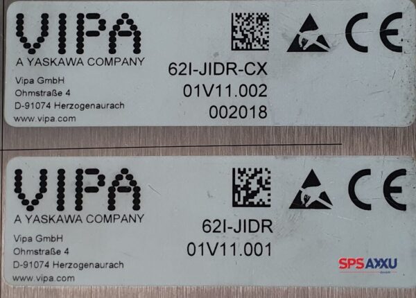 VIPA Touch Panel  621-JIDR-CX Display 621-JIDR – Bild 6