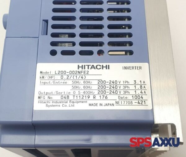 HITACHI INVERTER Frequenzumrichter  L200-002NFE2 0.2 KW – Bild 5