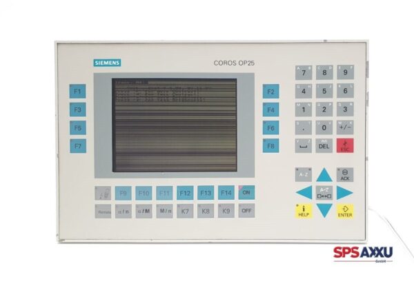 SIEMENS Operator Panel Coros OP 25/A 6AV3525-1EA01-0AX0  6AV3 525-1EA01-0AX0 – Bild 4