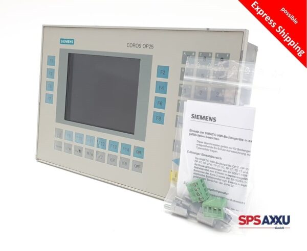 SIEMENS Operator Panel Coros OP 25/A 6AV3525-1EA01-0AX0  6AV3 525-1EA01-0AX0