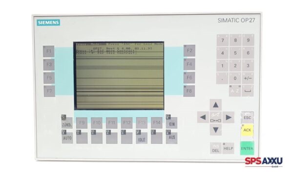 SIEMENS Simatic Operator Panel OP27 Mono 6AV3627-1JK00-0AX0 6AV3 627-1JK00-0AX0 – Bild 6