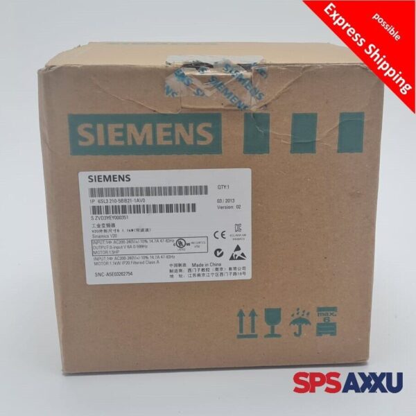 Siemens Sinamics V20 Frequenzumrichter 6SL3210-5BB21-1AV0  1100 Watt = 1,1 kW