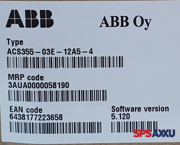 ABB Oy  ACS355-03E-12A5-4 Frequenzumrichter Inverter – Bild 3