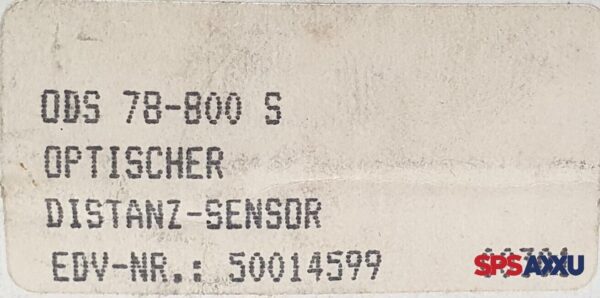 LEUZE Electronic  0DS  78-800 S  Optischer Distanz- Sensor – Bild 6