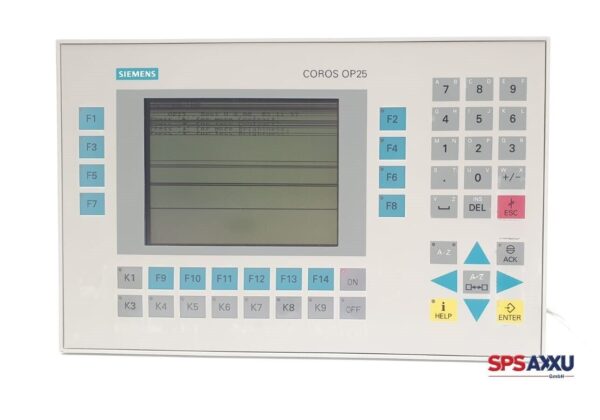 SIEMENS Operator Panel Coros OP 25/A 6AV3525-1EA01-0AX0  6AV3 525-1EA01-0AX0 A08 – Bild 4