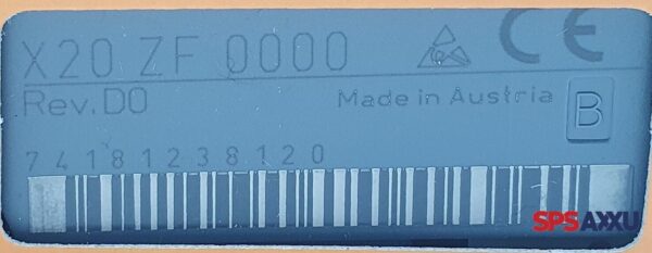 B&R  Platzhaltermodul Einheit  X20ZF0000  Rev.D0 – Bild 3