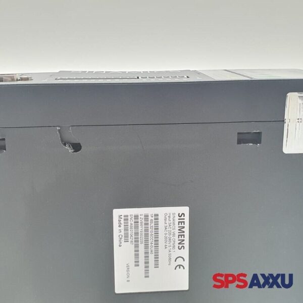 SIEMENS Sinamic V60 Servo Drive 6SL3210-5CC14-0UA0 6SL3 210-5CC14-0UA0 V: B – Bild 5