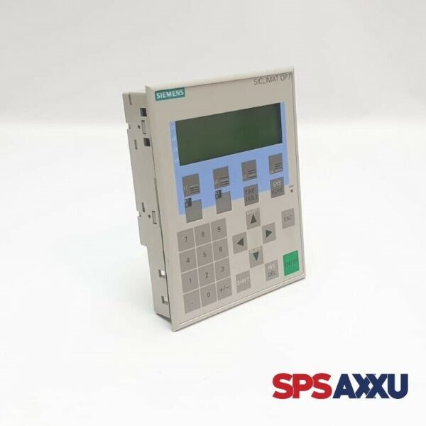 Siemens SICLIMAT OP7 OEM DESIGN 6AV3 607-5BB00-0AE0, 6AV3607-5BB00-0AE0 ES 07 – Bild 3