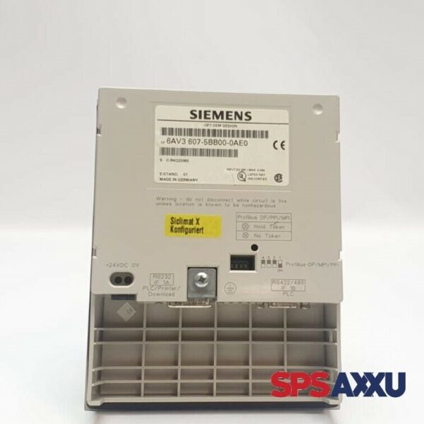 Siemens SICLIMAT OP7 OEM DESIGN 6AV3 607-5BB00-0AE0, 6AV3607-5BB00-0AE0 ES 07 – Bild 5