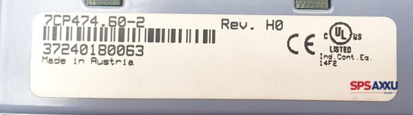B&R Zentralprozessoreinheit 7CP474.60-2 CPU Rev.H0  7DM465.7 Rev.I0 – Bild 5