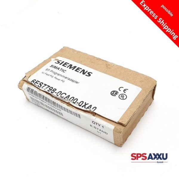 SIEMENS Simatic S5 Programmieradapter 6ES7798-0CA00-0XA0 6ES7 798-0CA00-0XA0 E:1