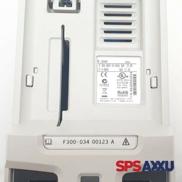EMERSON POWERDRIVE F300 F300-034 00123 A 5.5 kW Frequenzumrichter Inverter – Bild 6
