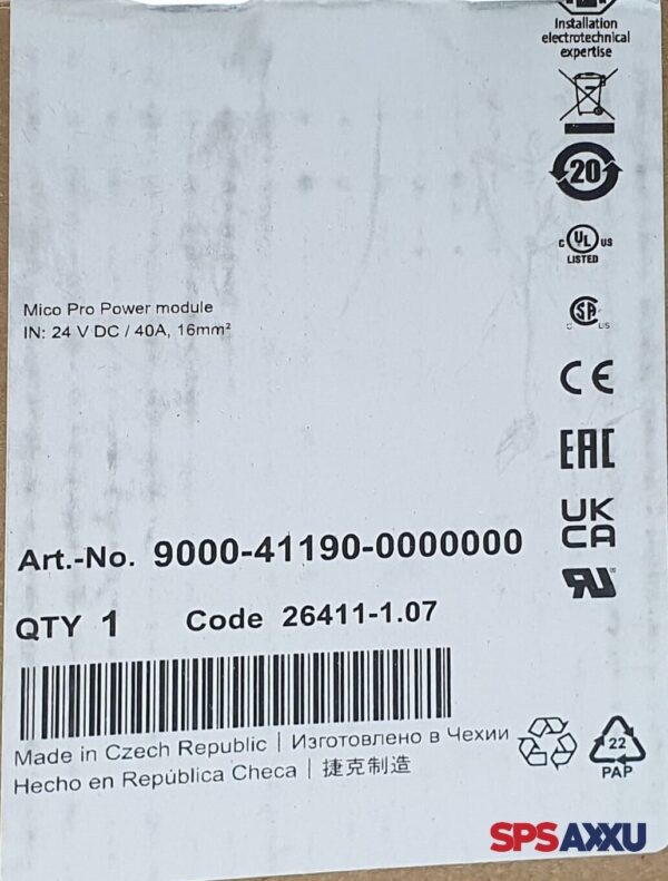 Murr Elektronik 9000- 41190-0000000 Mico Pro Power module – Bild 3