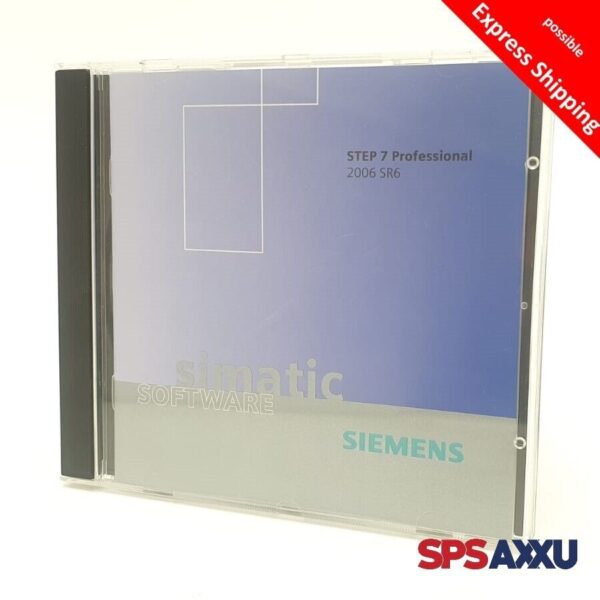 SIEMENS SIMATIC STEP 7 2006 SR6 Software 6ES7 810-5CC10-0YA7 6ES7810-5CC10-0YA7