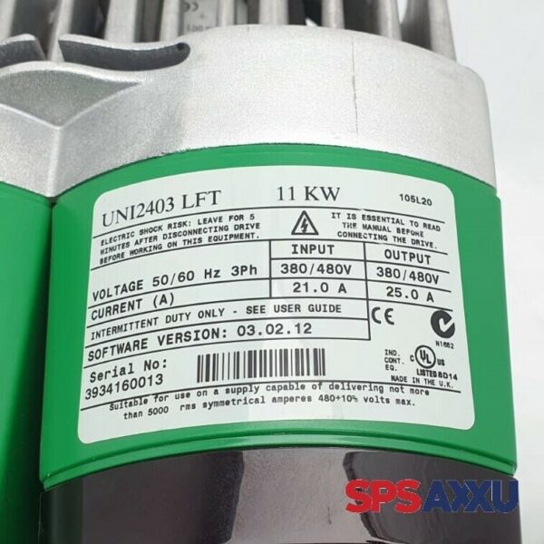 Emerson / Control Techniques Unidrive UNI2403 LFT 11 kW UNI2403LFT+ UD71 Module – Bild 8
